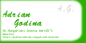 adrian godina business card